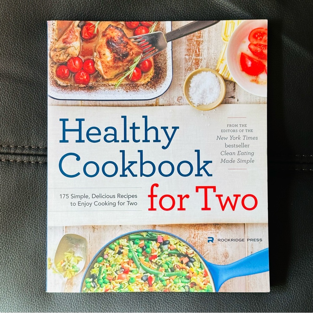 NEW Healthy Cookbook for Two Paperback Recipe Book